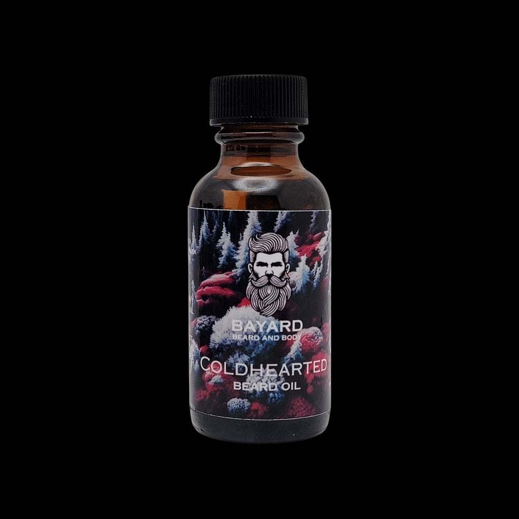 Coldhearted Beard Oil - Raspberry, Juniper, Pine Needles, Winter Musk