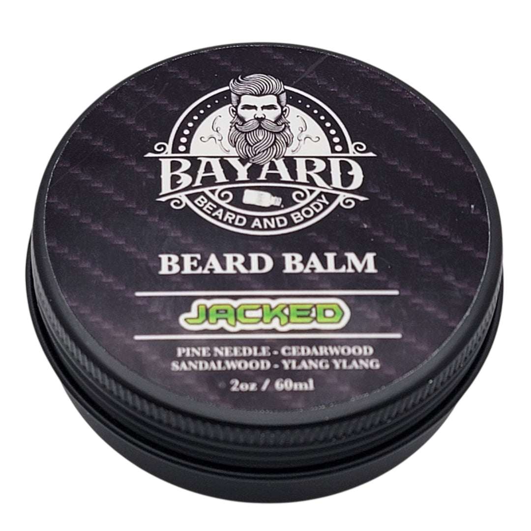 Jacked Beard Balm - Pine Needle, Cedarwood, Sandalwood, Ylang Ylang
