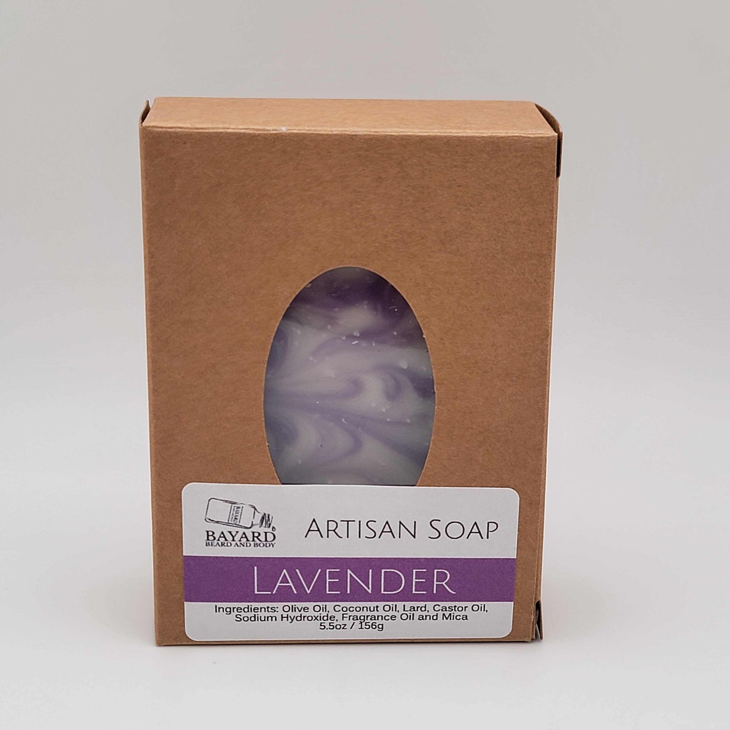 Wild Lavender Soap boxed