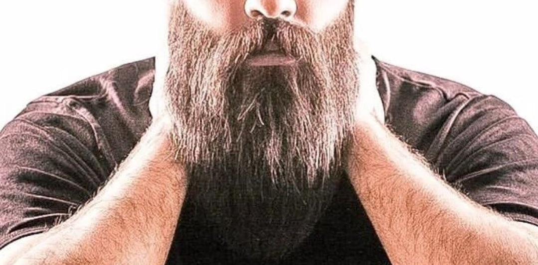 Sleeping with a big beard