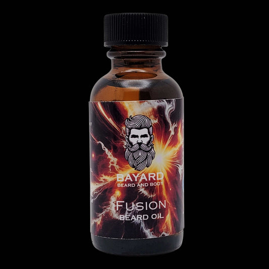 Fusion Beard Oil - Lemongrass, Bergamot, Sage and Musk
