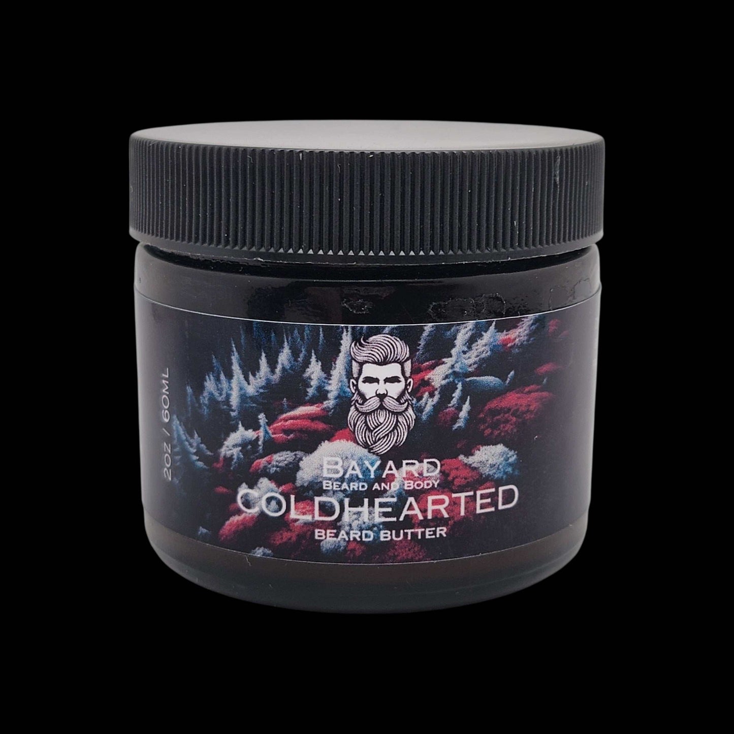 Coldhearted Beard Butter - Raspberry, Juniper, Pine Needles, Winter Musk