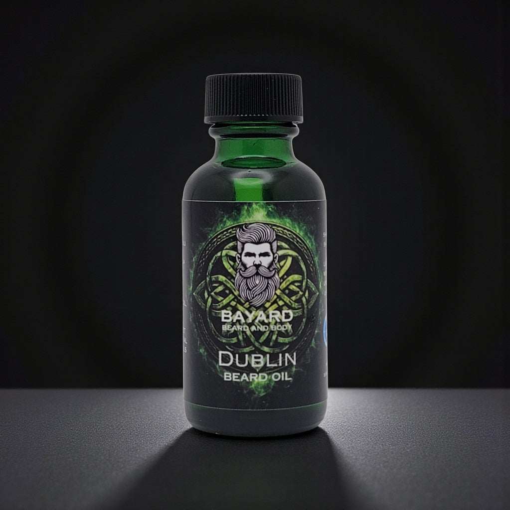 Dublin Beard Oil - Tobacco, Almond, Peppermint, Patchouli, Jasmine, Tonka